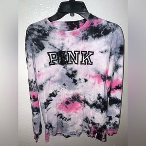 Pink (brand) tie-dye long sleeve
